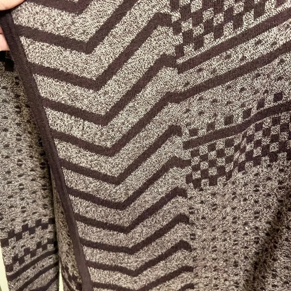 Smartwool Avion Ridge Pattern Wrap Cardigan Size S